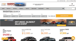 Desktop Screenshot of hardychevybuickgmc.com